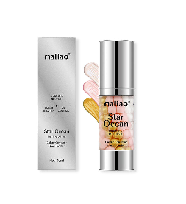 Maliao Star Ocean Illumine Primer - Colour Corrector & Glow Booster for Radiant Skin