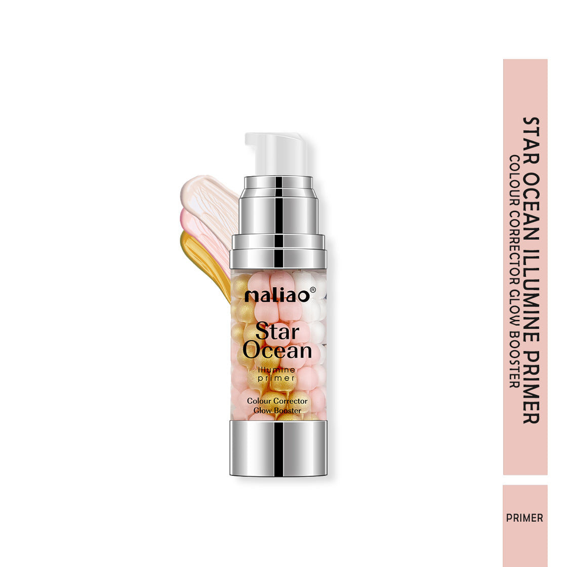 Maliao Star Ocean Illumine Primer - Colour Corrector & Glow Booster for Radiant Skin