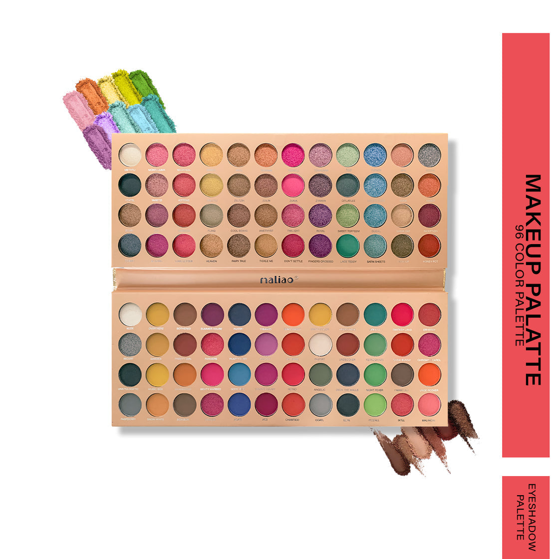 Maliao 96 Color Eyeshadow Makeup Palette - Create Limitless Eye Looks