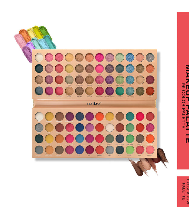 Maliao 96 Color Eyeshadow Makeup Palette - Create Limitless Eye Looks