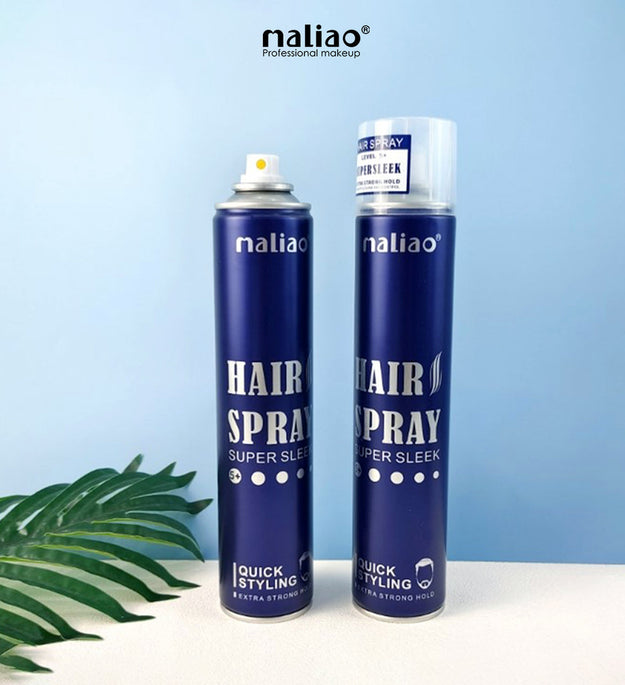 Maliao Fixing Hair Spray - Super Sleek Extra Strong Hold for Quick Styling | Hair Spray for Men | Hair Setting & Fixing | Long-Lasting Hold