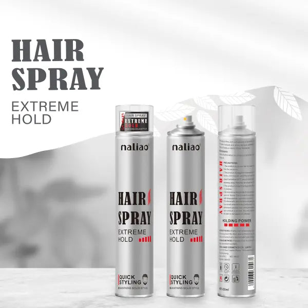 Maliao Extreme Hold Hairspray - Quick Styling for a Solid Style Statement