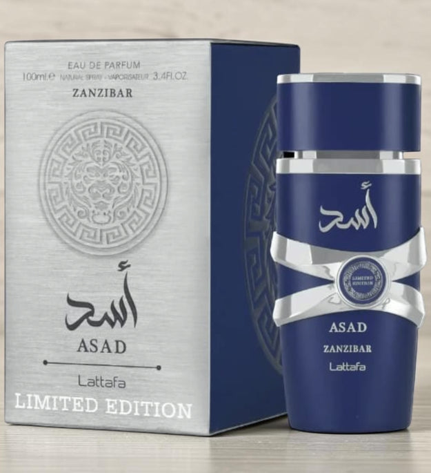 Lattafa Asad Zanzibar Perfume | 100ml