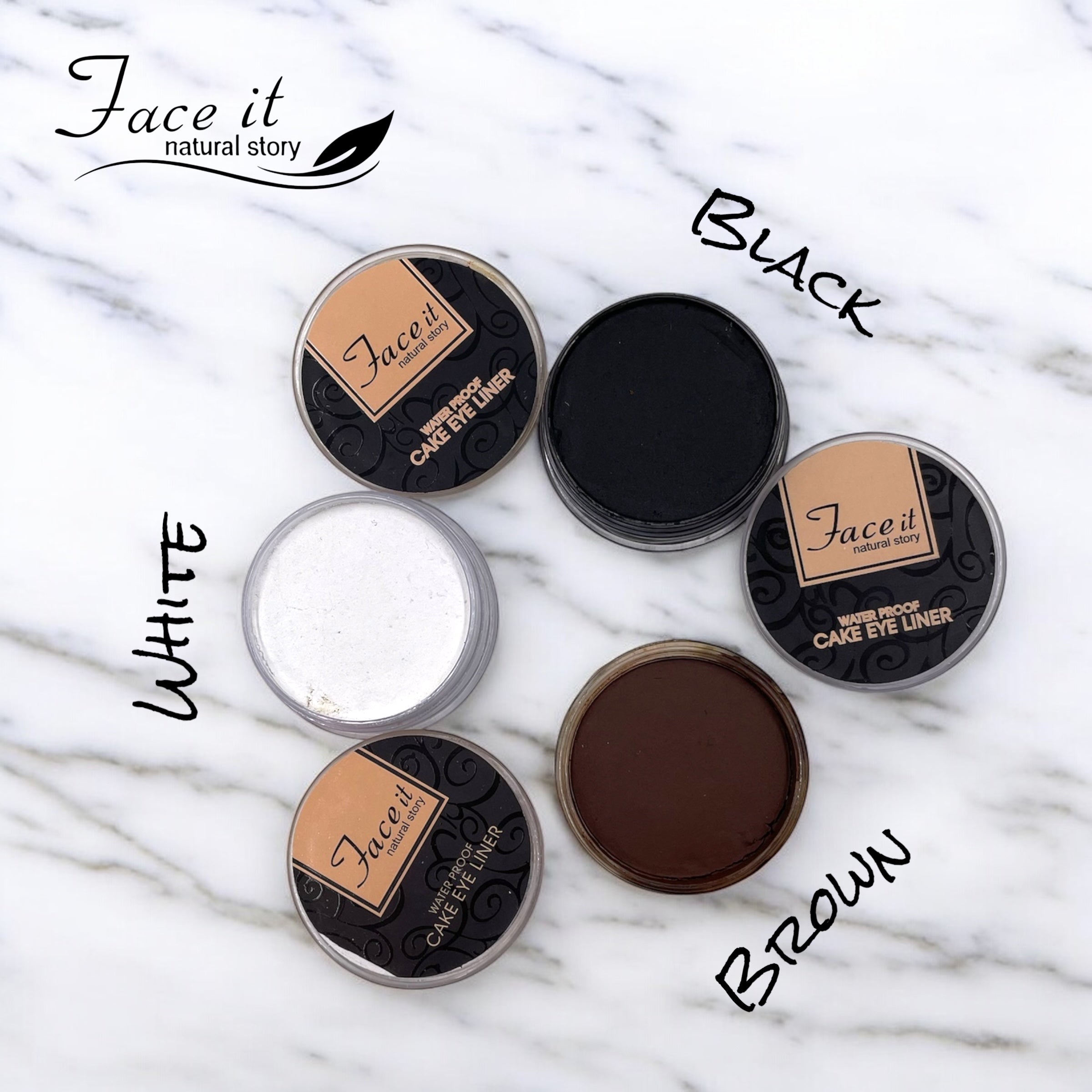 Faceit High Quality Waterproof & Longlasting Cake Eyeliner