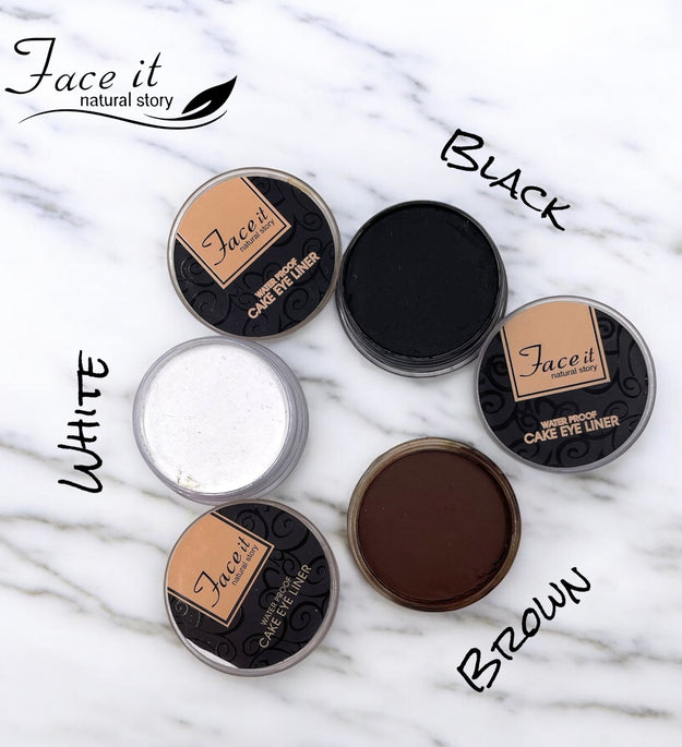 Faceit High Quality Waterproof & Longlasting Cake Eyeliner