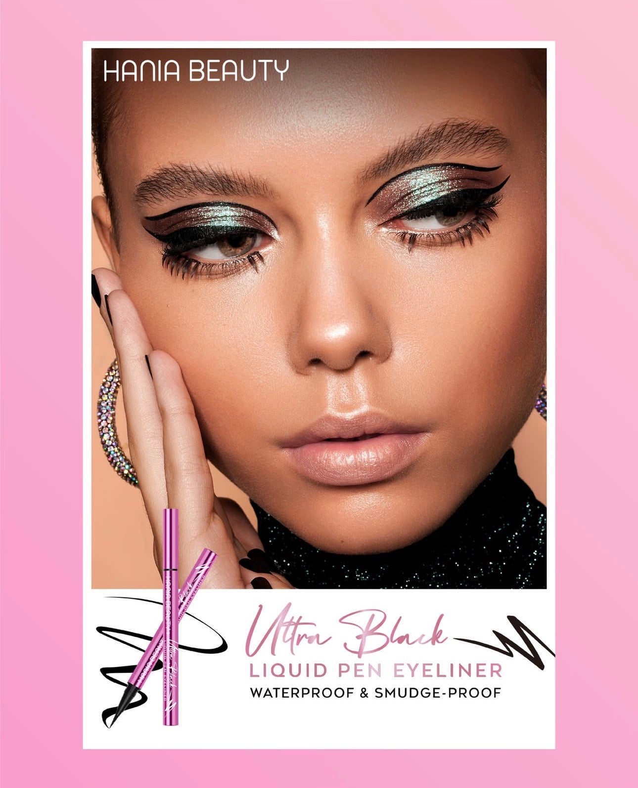 Hania Beauty Waterproof Longlasting Marker Eyeliner
