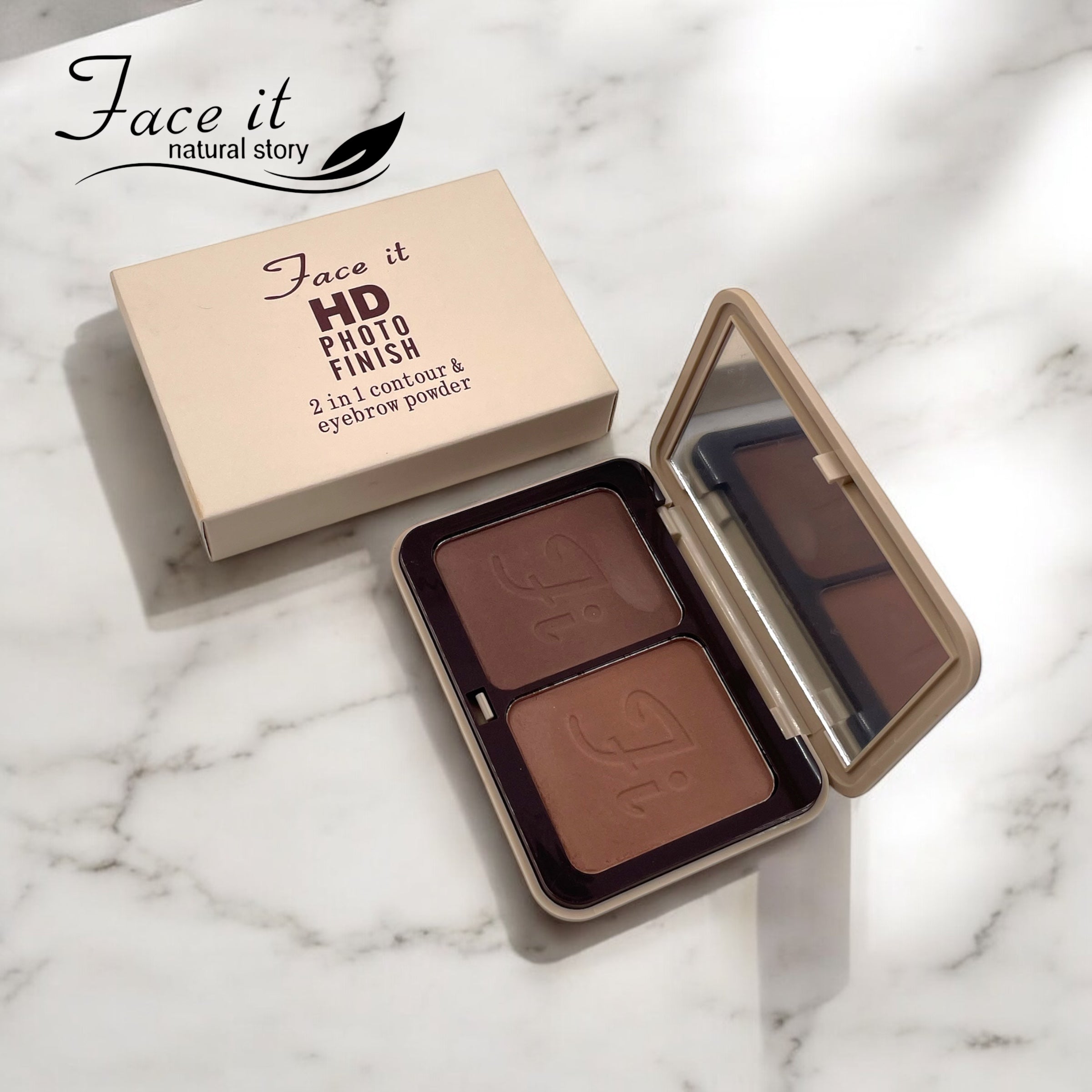 Faceit HD Photo Finish 2in1 Contour + Eyebrow Powder