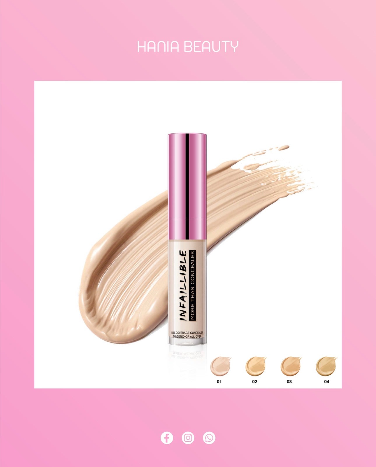 Hania Beauty Infaillible Concealer
