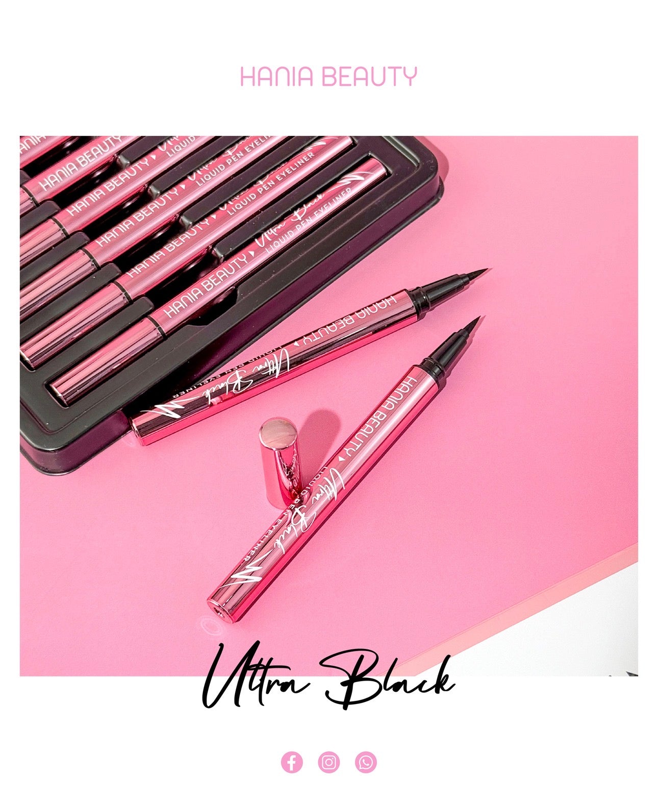 Hania Beauty Waterproof Longlasting Marker Eyeliner