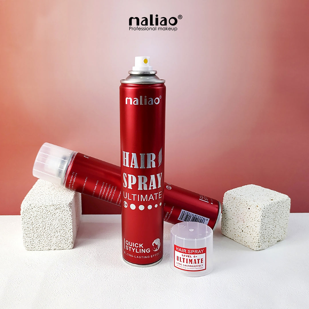 Maliao Ultimate Hair Spray - Quick Styling, Long-Lasting Effect | Hair Spray for Men | Hair Styling | Hair Setting Spray | Hair Fixing Spray | Strong Hold