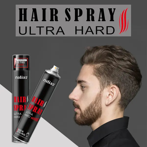 Maliao Ultra Hard Hair Spray - Quick Styling for All-Day Glam