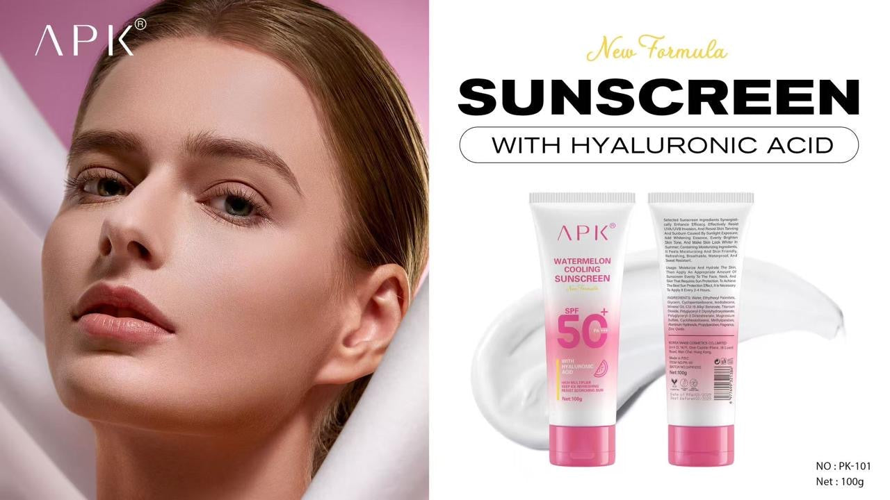 APK Waterproof Whitening Sunscreen Cream