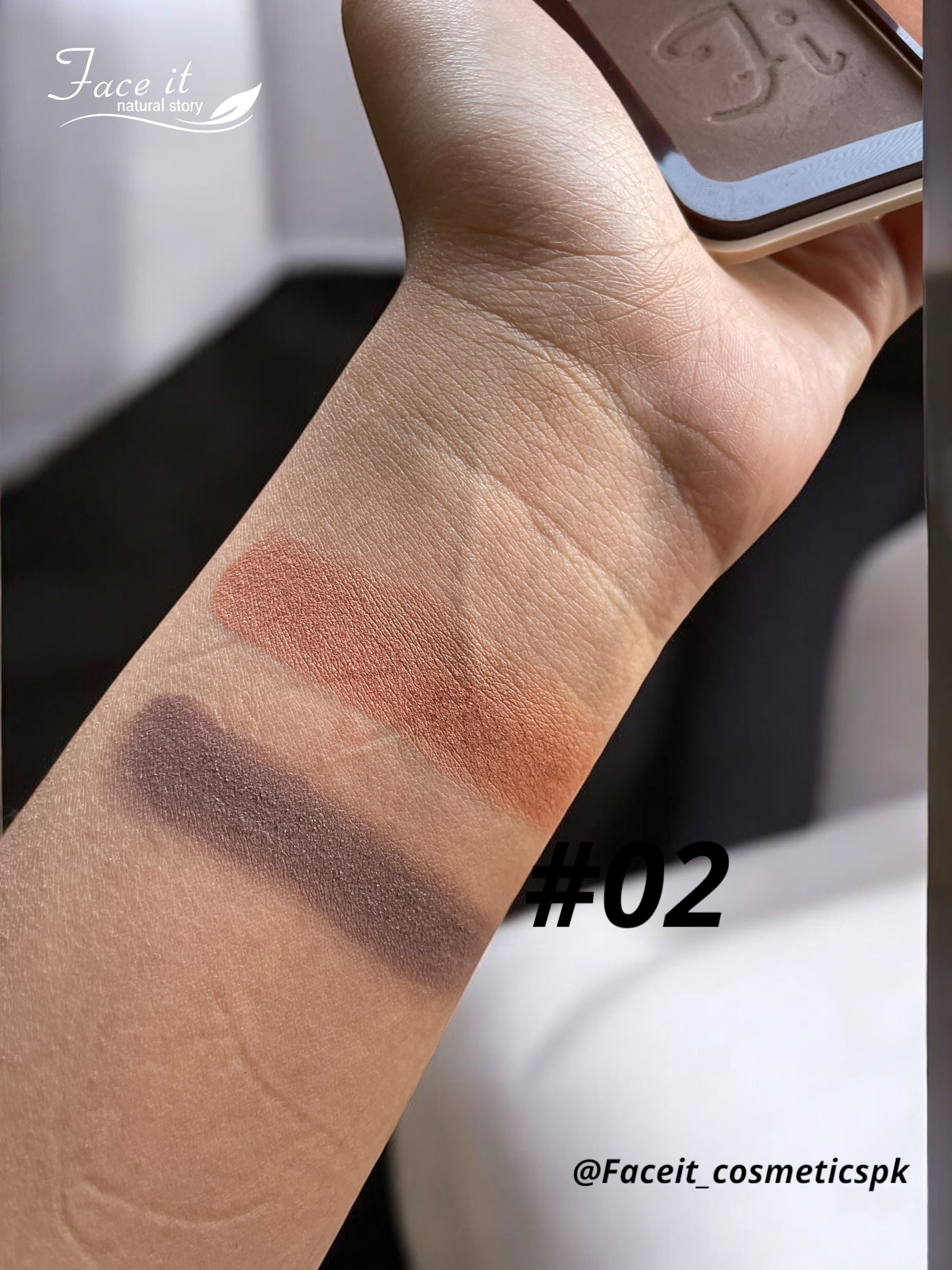 Faceit HD Photo Finish 2in1 Contour + Eyebrow Powder