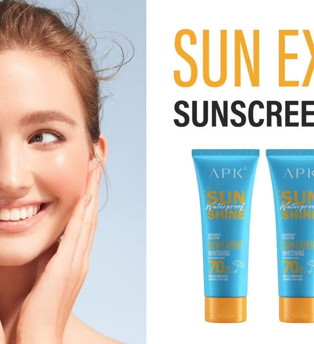 APK Waterproof Whitening Sunscreen Cream
