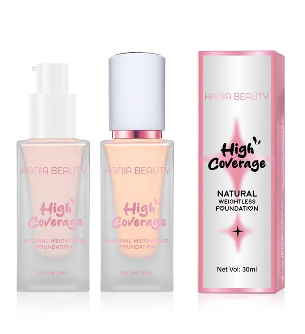 Hania Beauty Full Coverage Natural Weightless Foundation