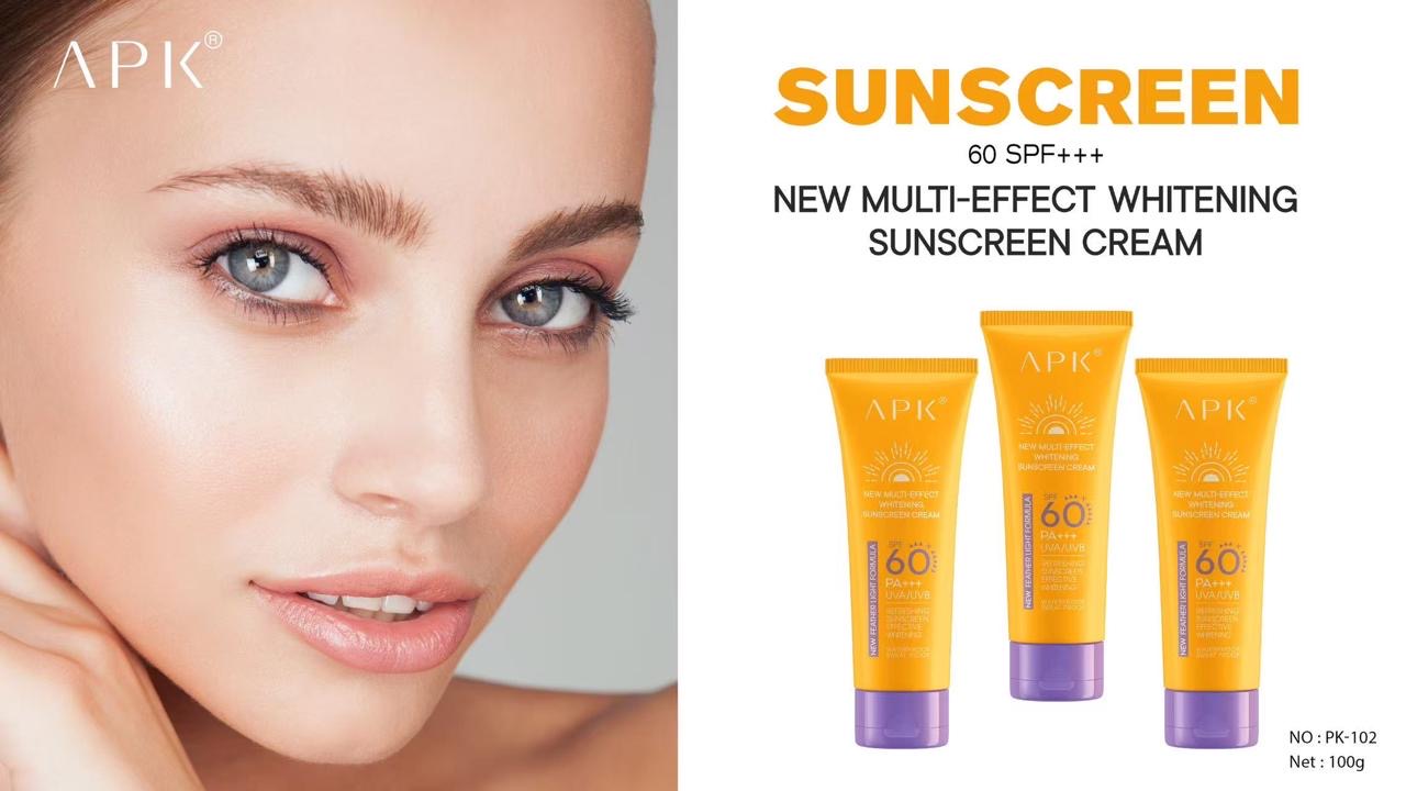 APK Waterproof Whitening Sunscreen Cream