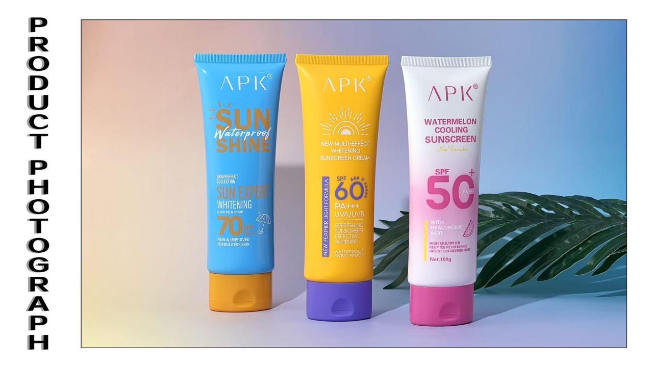 APK Waterproof Whitening Sunscreen Cream