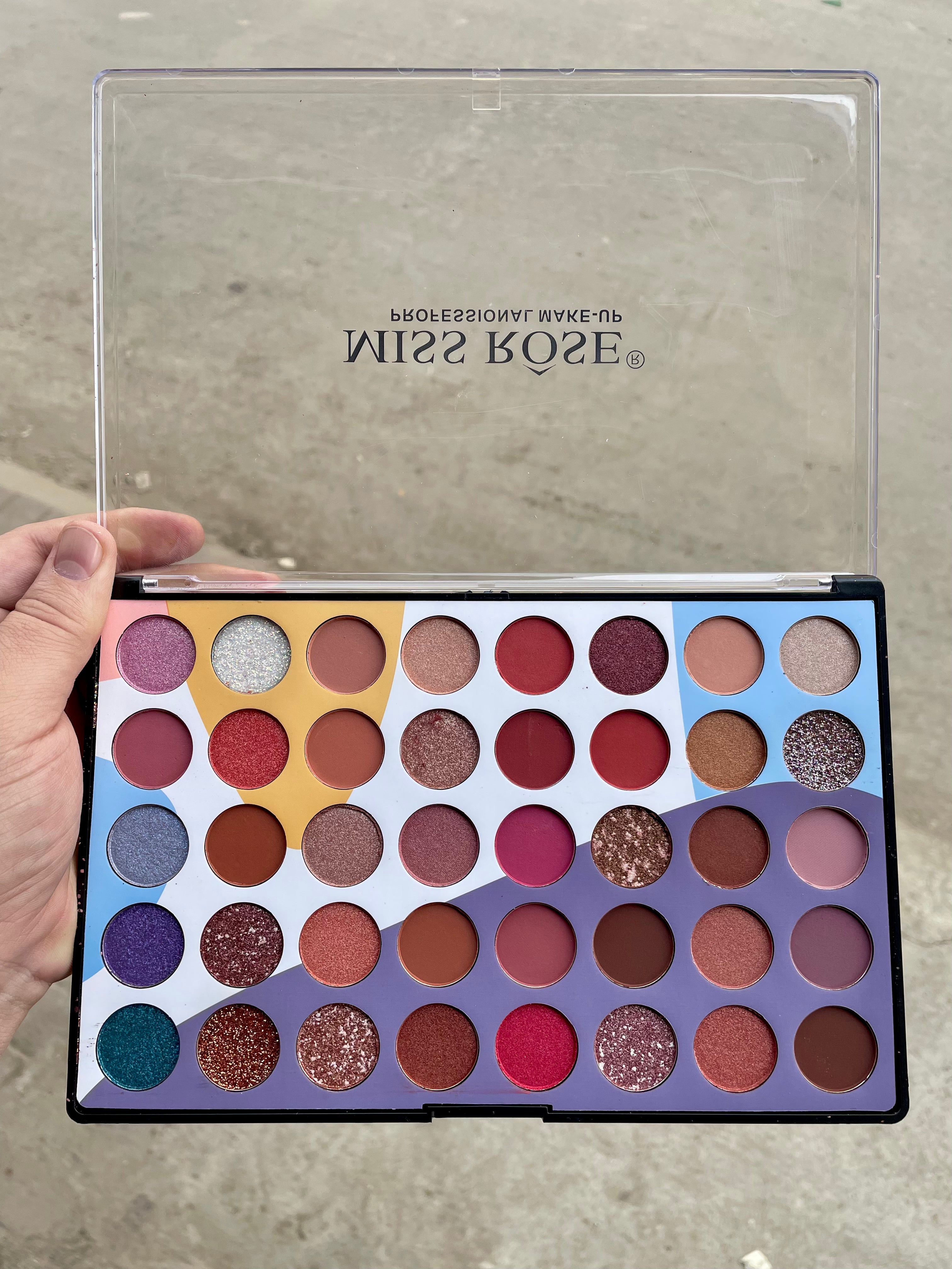 Miss Rose 40 Color Eyeshadow Palette