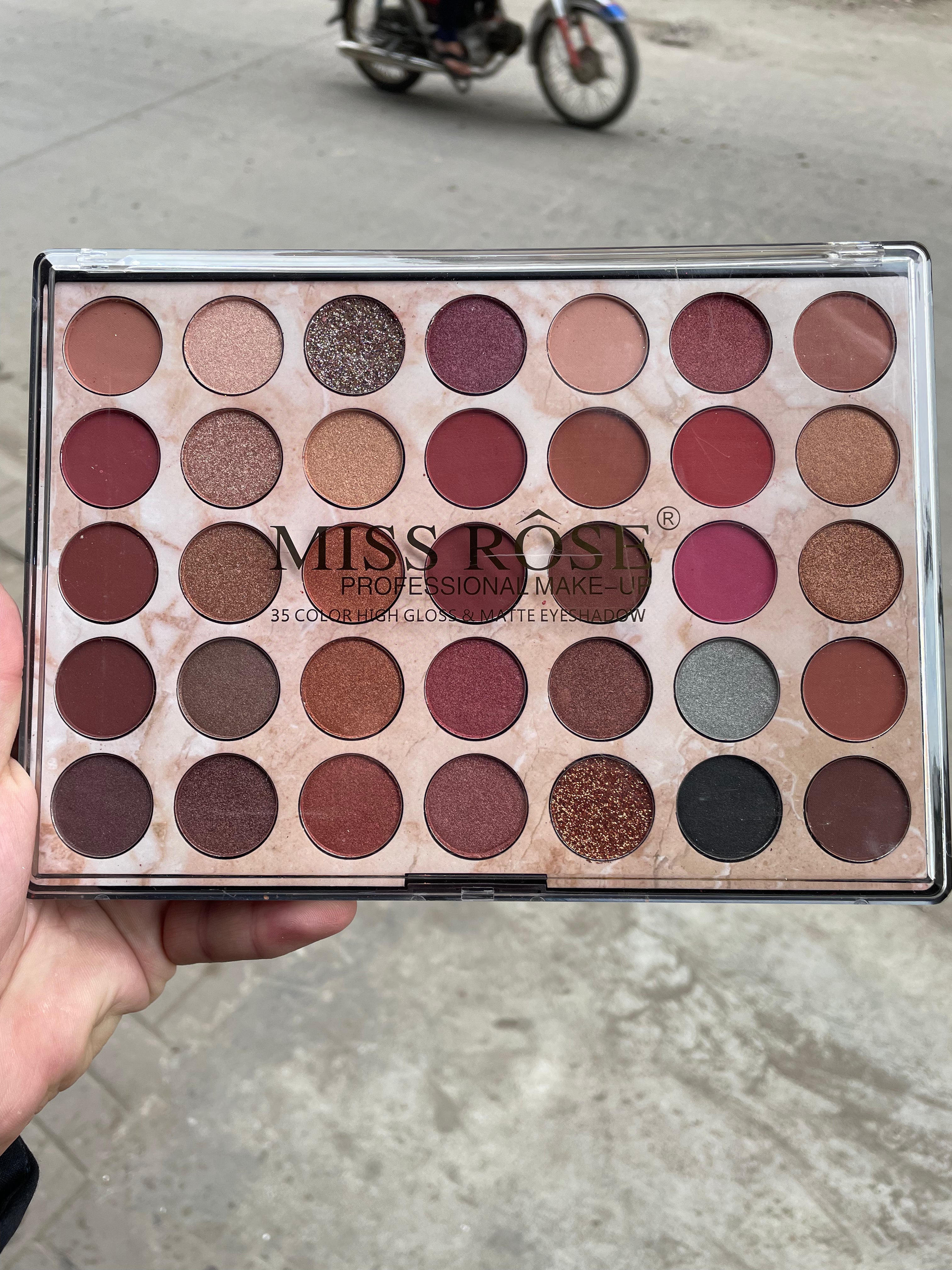 Miss Rose 35 Color High Gloss Eyeshadow Palette N5