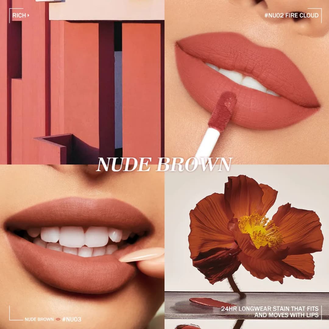 Otwoo Light Cloudy Waterproof Lipgloss