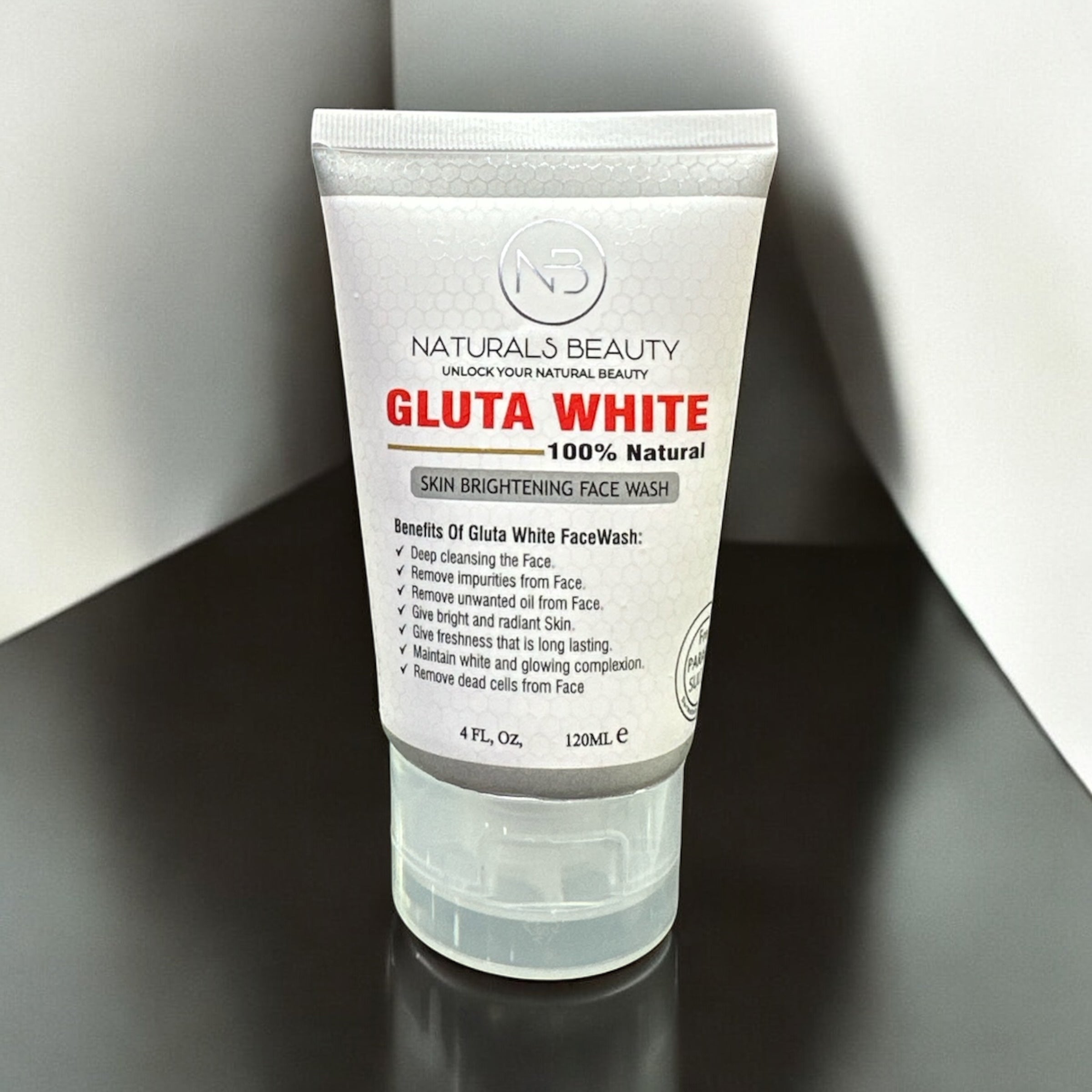 Natural Beauty Gluta White Skin Brightening FaceWash