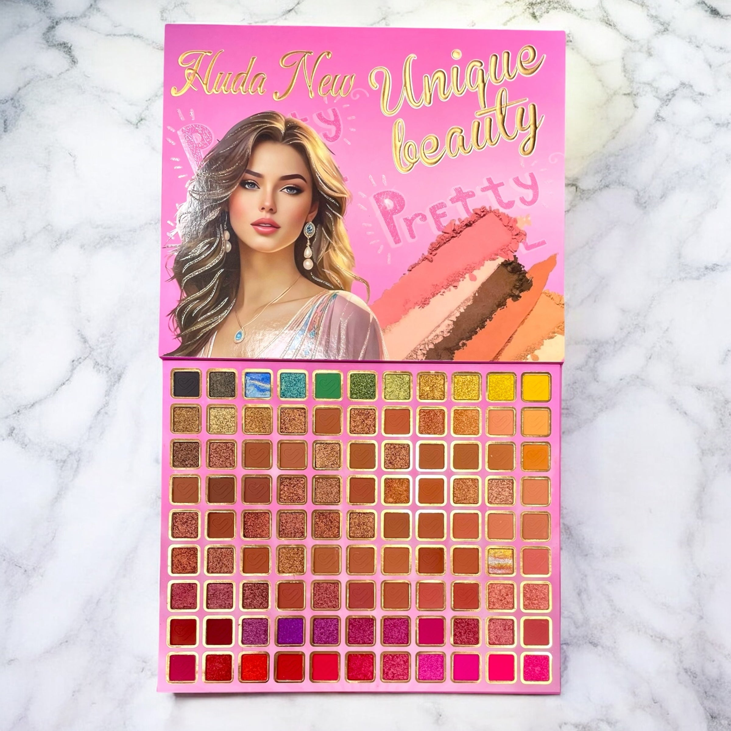 HudaNew Unique Beauty 99 Color Eyeshadow Palette