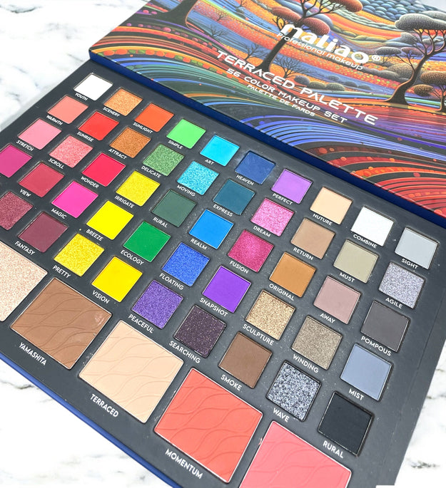 Maliao 56 Color Terraced Makeup Palette