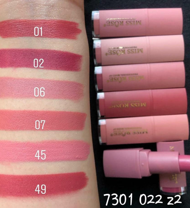 Miss Rose Pink Lipstick Set Z2