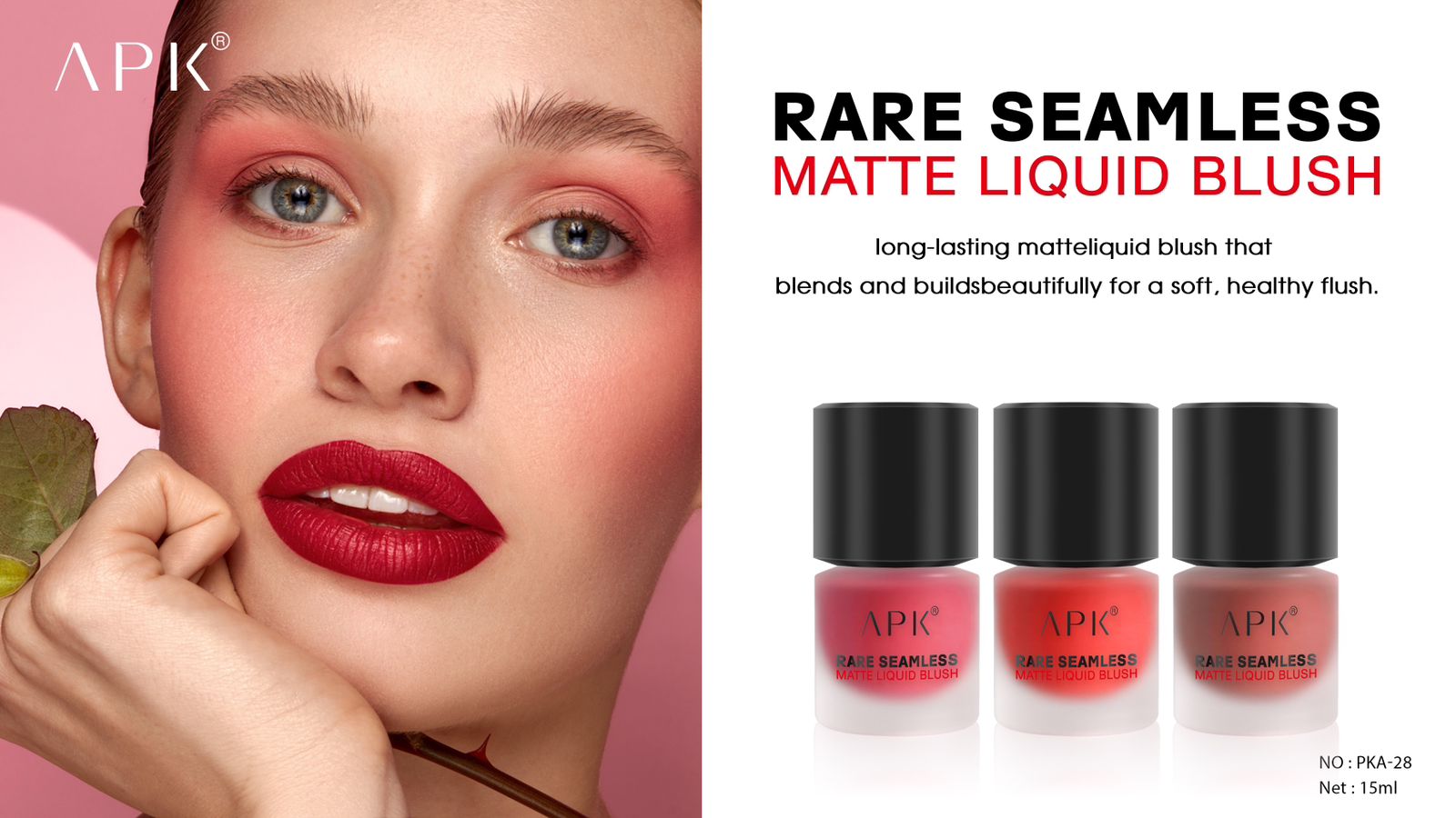 APK inLove Rare Seamless Matte Liquid Blush