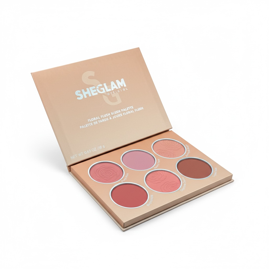 Sheglam 6 Color High pigmented Blush Palette
