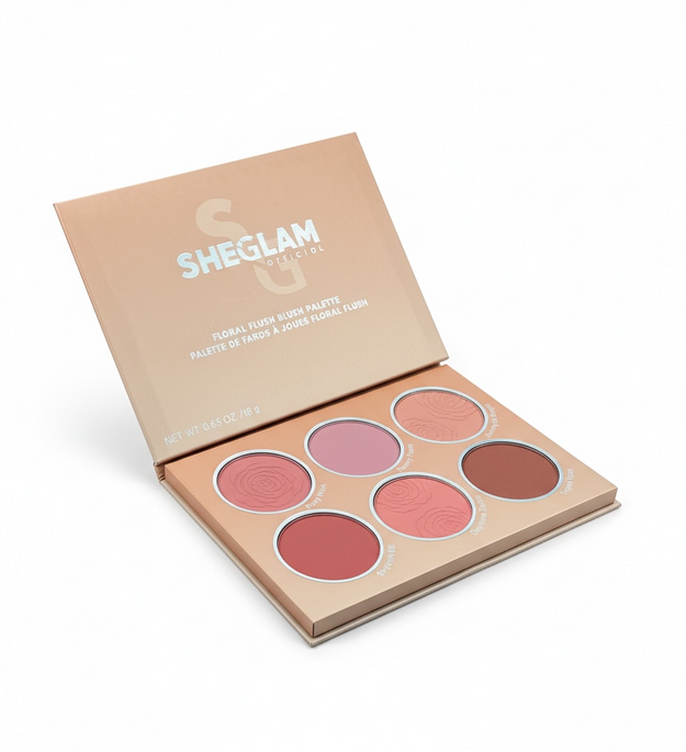 Sheglam 6 Color High pigmented Blush Palette