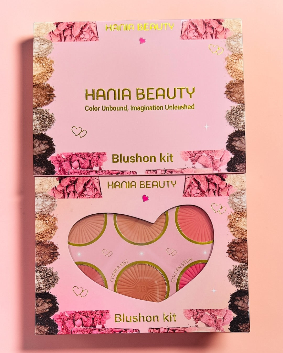 Hania Beauty 6 Color Blushon Kit