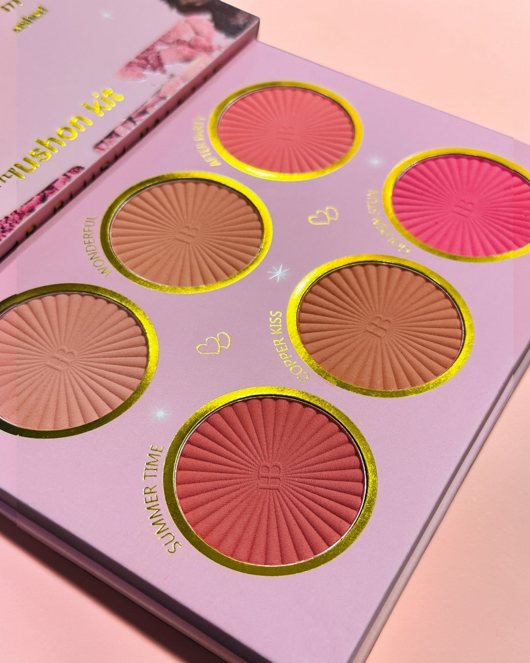 Hania Beauty 6 Color Blushon Kit