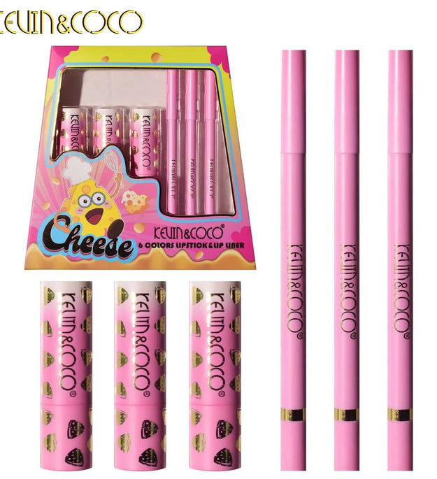 Kevin&Coco Lipstick & Lipliners Set