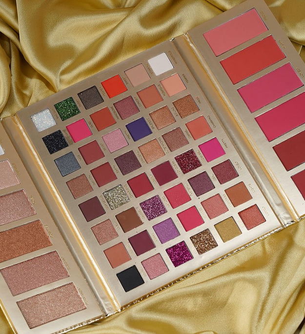 Maliao Professional 60 Color Makeup Eyeshadow Palette – Highly Pigmented, Long-Lasting, Easy to Blend Eyeshadow for Daily Use