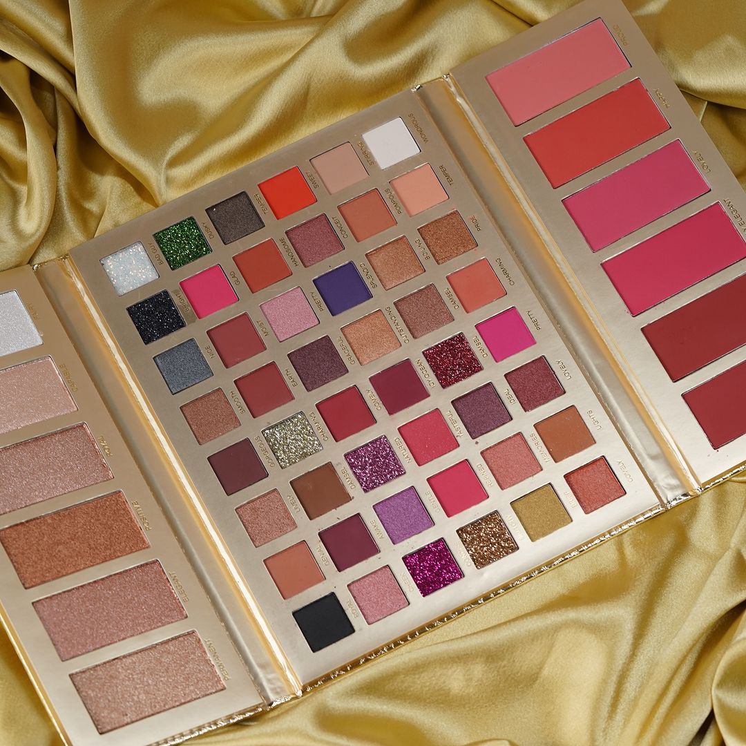 Maliao Professional 60 Color Makeup Eyeshadow Palette – Highly Pigmented, Long-Lasting, Easy to Blend Eyeshadow for Daily Use