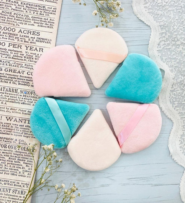 BeautyZone Triangular Puffs