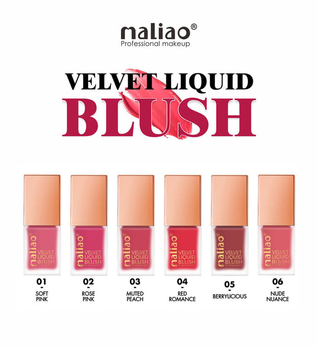 Maliao Velvet Liquid Blush