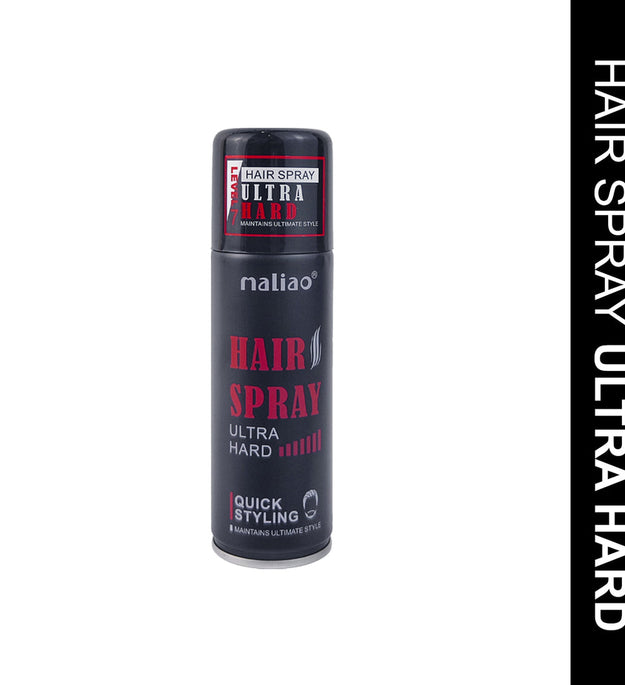 Maliao Ultra Hard Level 7 Hairspray – Maximum Hold, Extreme Firmness, Non-Greasy Finish