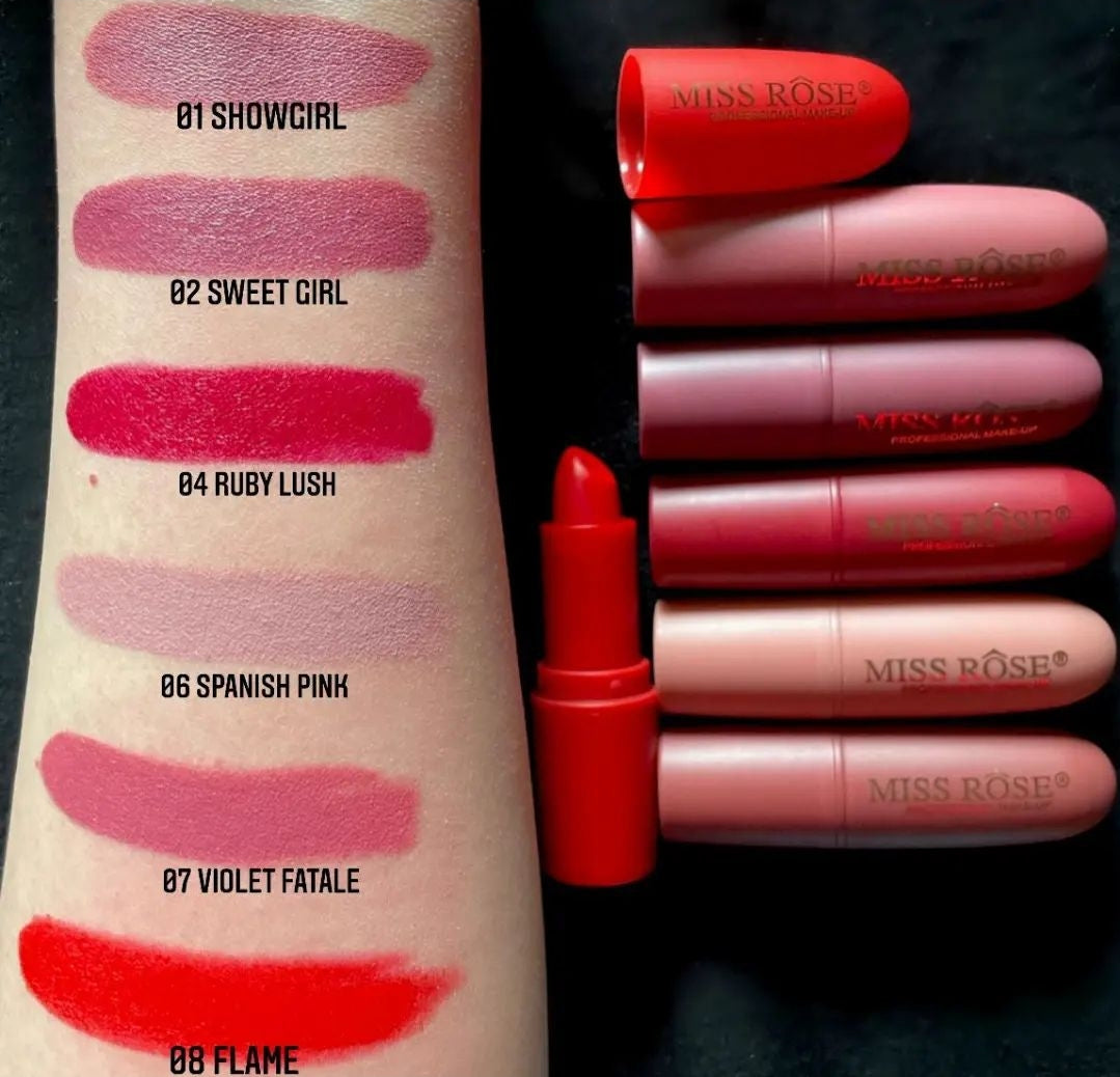 Miss Rose Bullet Matte Lipstick