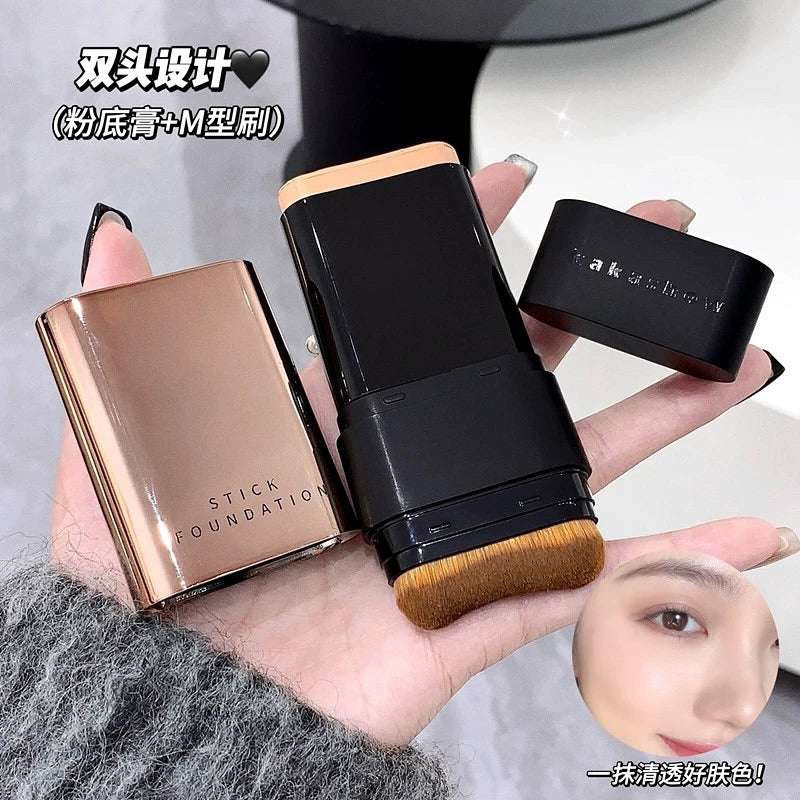 Korean Waterproof Stick Foundation with Brush | High Quality