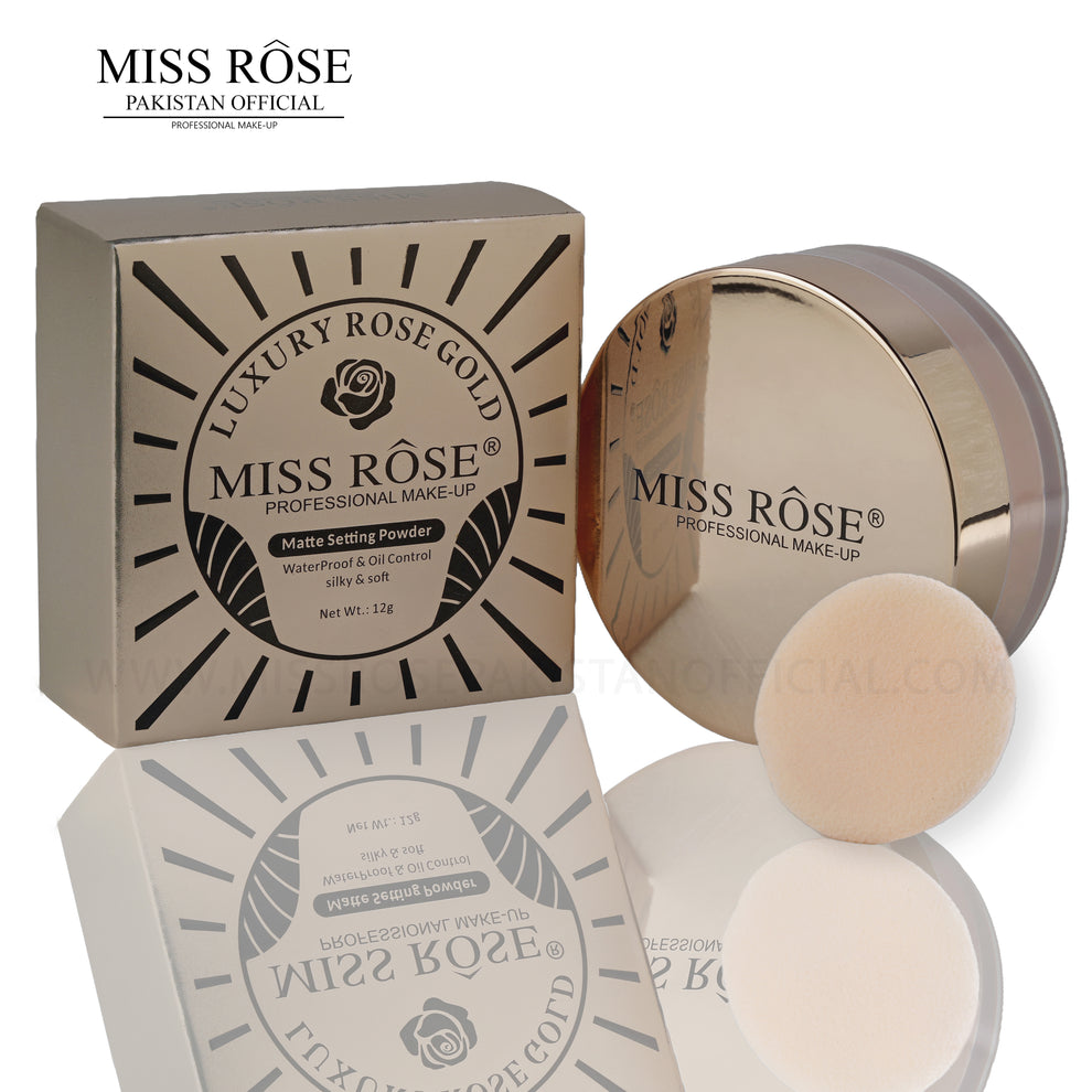 Miss Rose Luxury Gold Setting Loose Powder