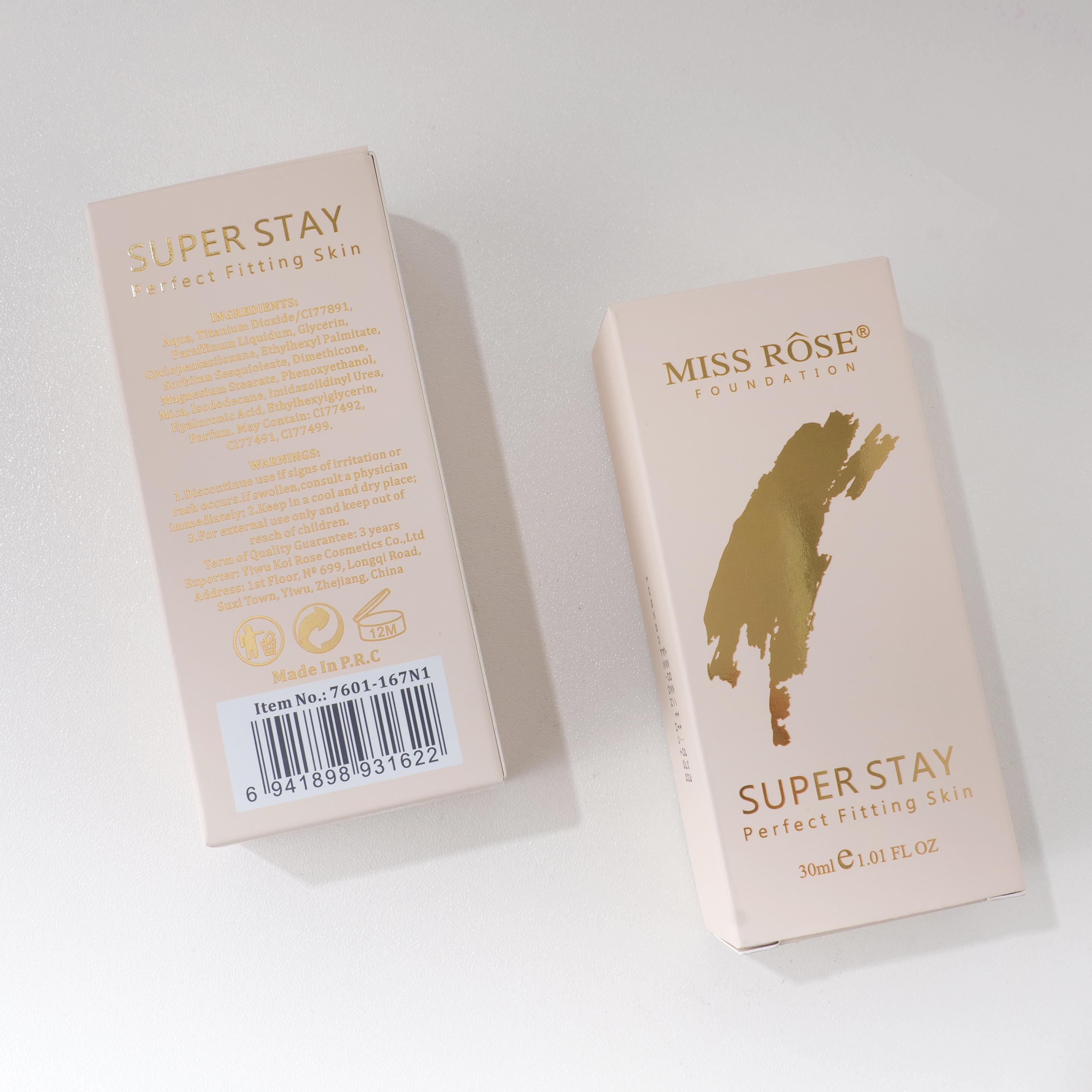 Miss Rose SuperStay Perfect Fitting Foundation