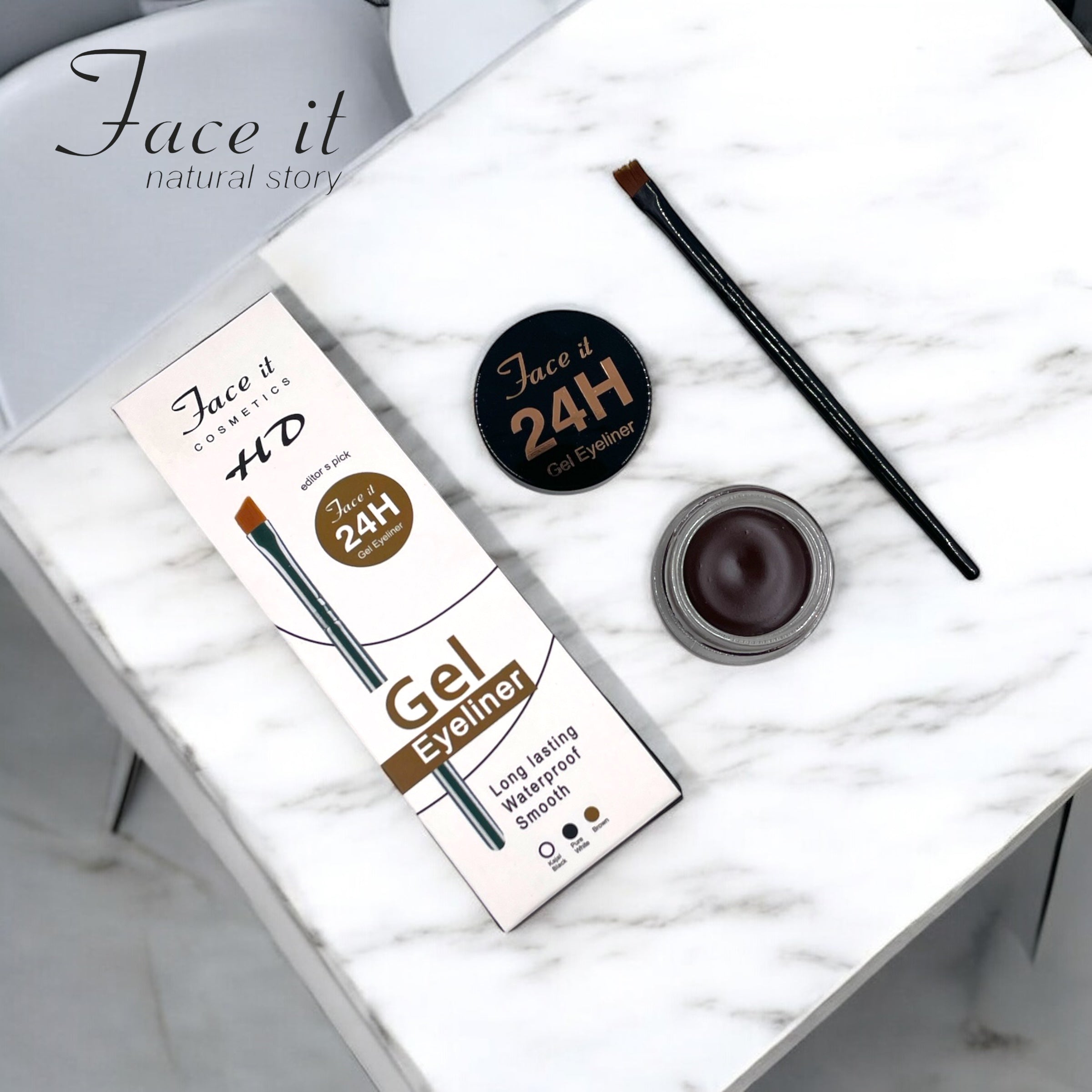 Faceit 24h HD Waterproof Longlasting Gel Eyeliner