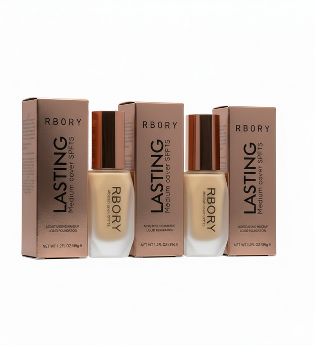 Rbory Longlasting Moisturizing Foundation with SPF 15