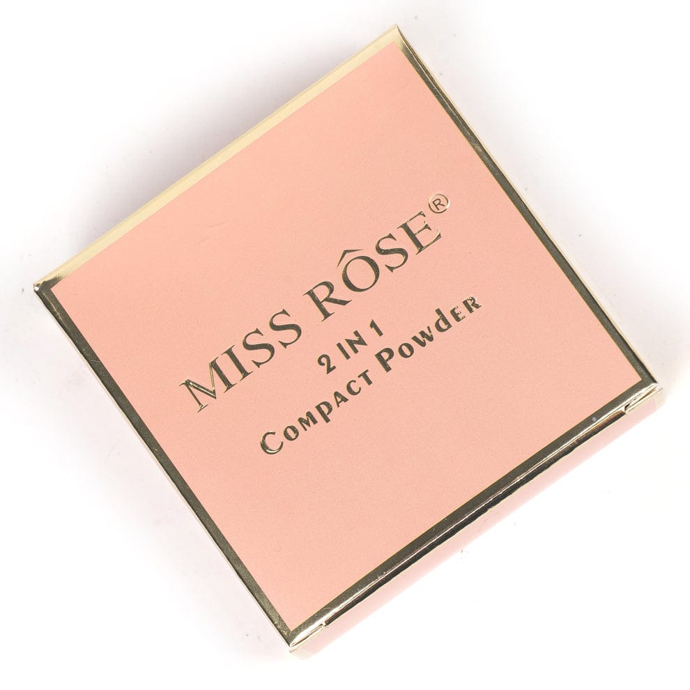 Miss Rose 2in1 Compact Powder (pink)