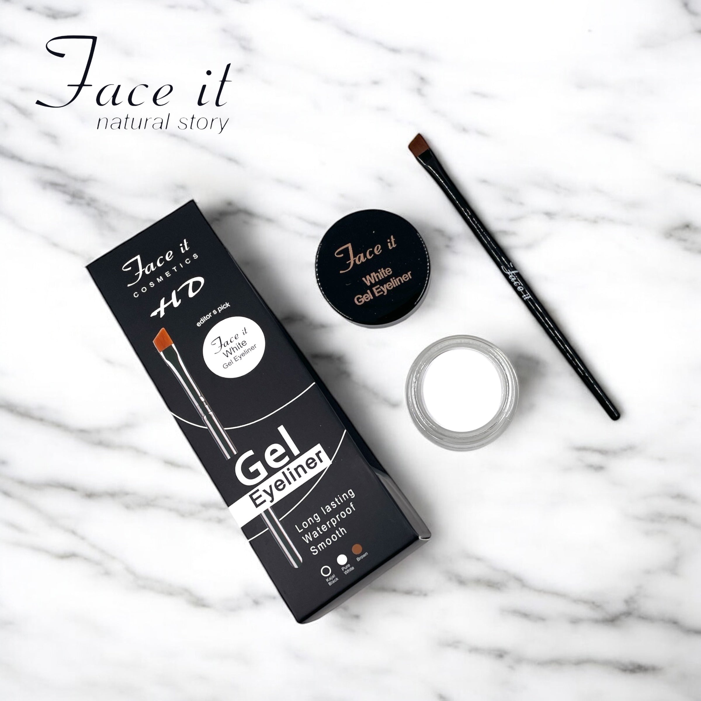 Faceit 24h HD Waterproof Longlasting Gel Eyeliner