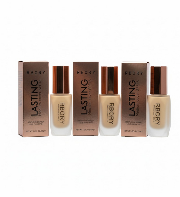 Rbory Longlasting Moisturizing Foundation with SPF 15
