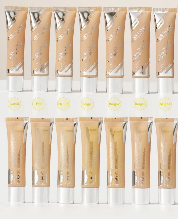 Miss Rose Ultra Strong Coverage Liquid Foundation