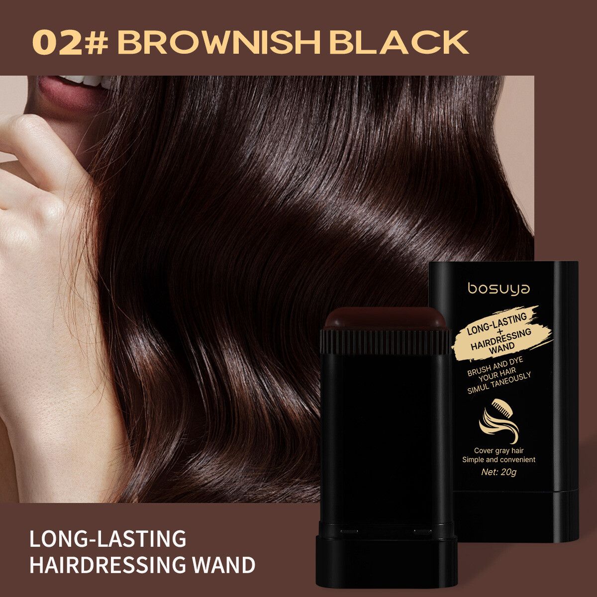 Longlasting Hair Dressing & Hair Dying Wand